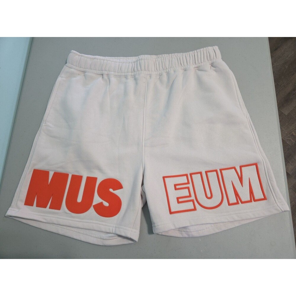Museum Multi Short’s grey orange logo new with tags 3xl mens